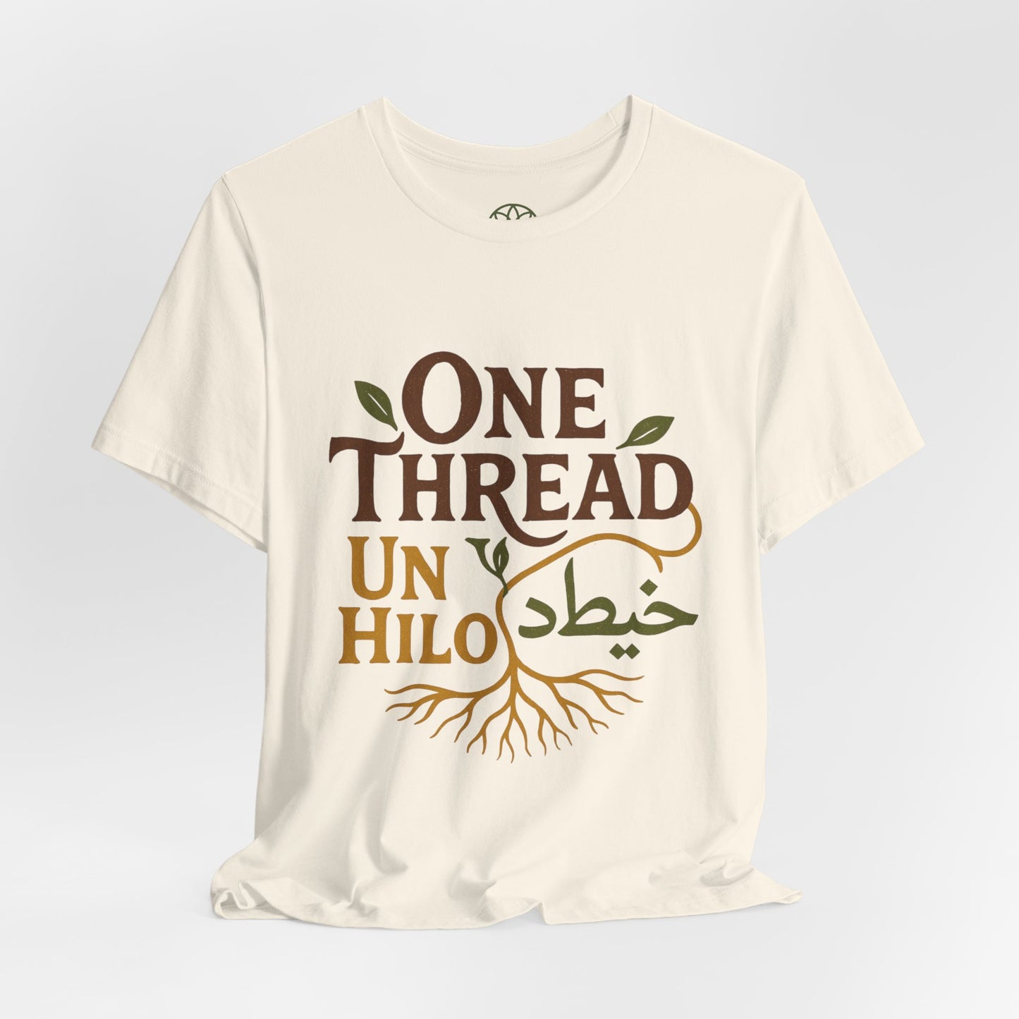 The Common Root (Un Hilo) — Multilingual Unity T-Shirt