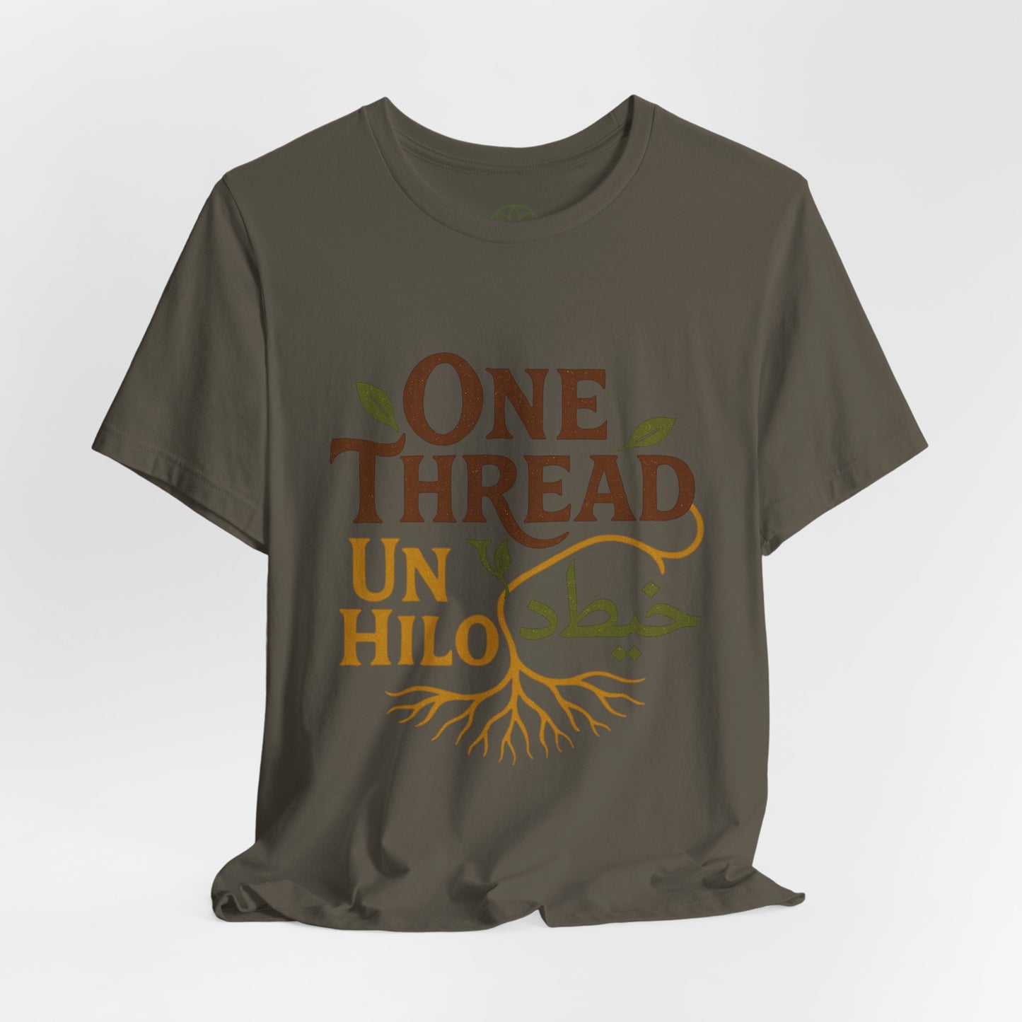 The Common Root (Un Hilo) — Multilingual Unity T-Shirt