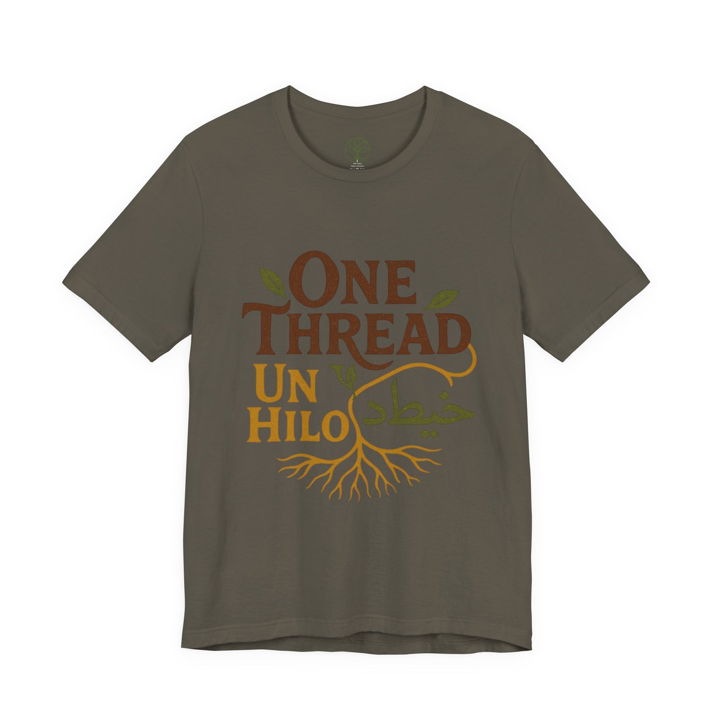 The Common Root (Un Hilo) — Multilingual Unity T-Shirt