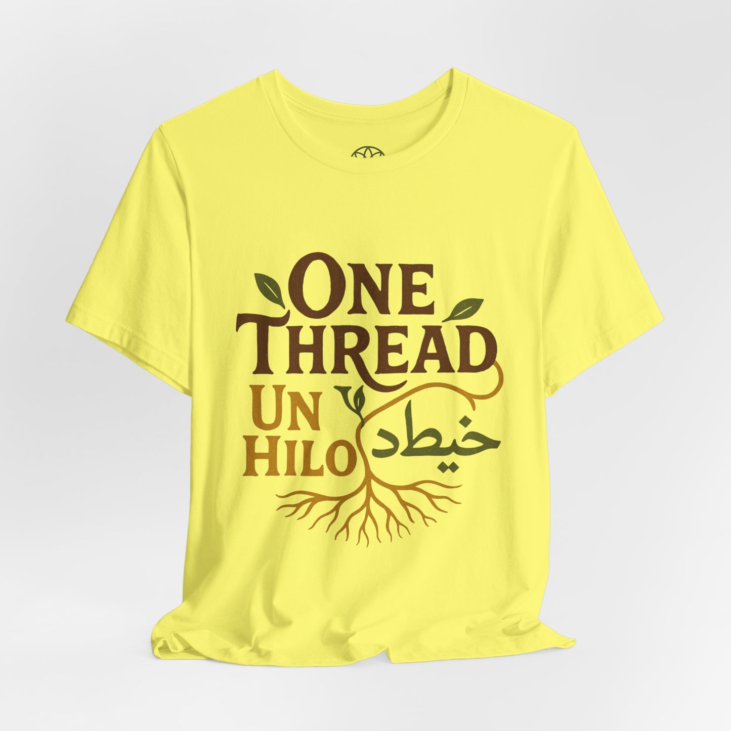 The Common Root (Un Hilo) — Multilingual Unity T-Shirt